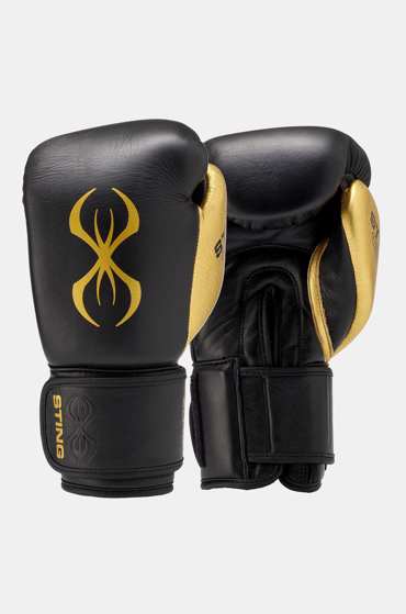 Sting Sports Evolution Boxing Gloves-black